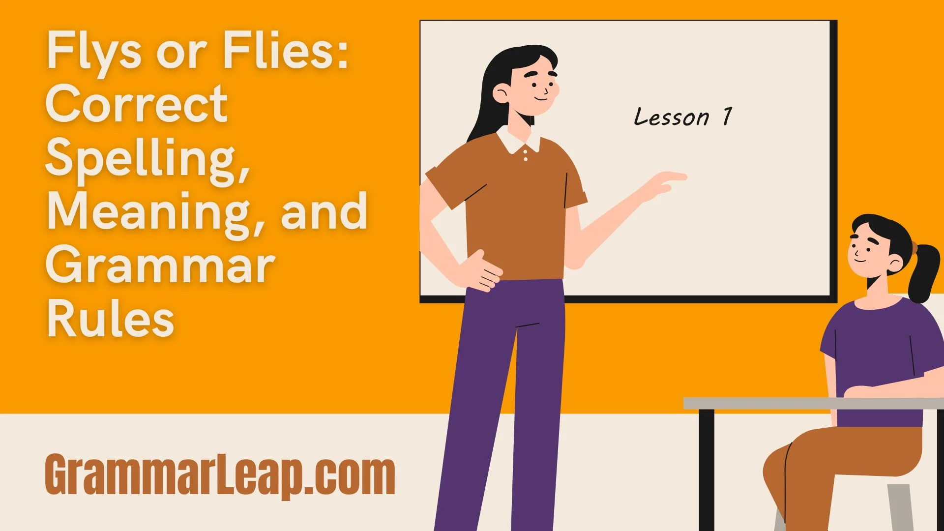 Flys or Flies: Correct Spelling, Meaning, and Grammar Rules