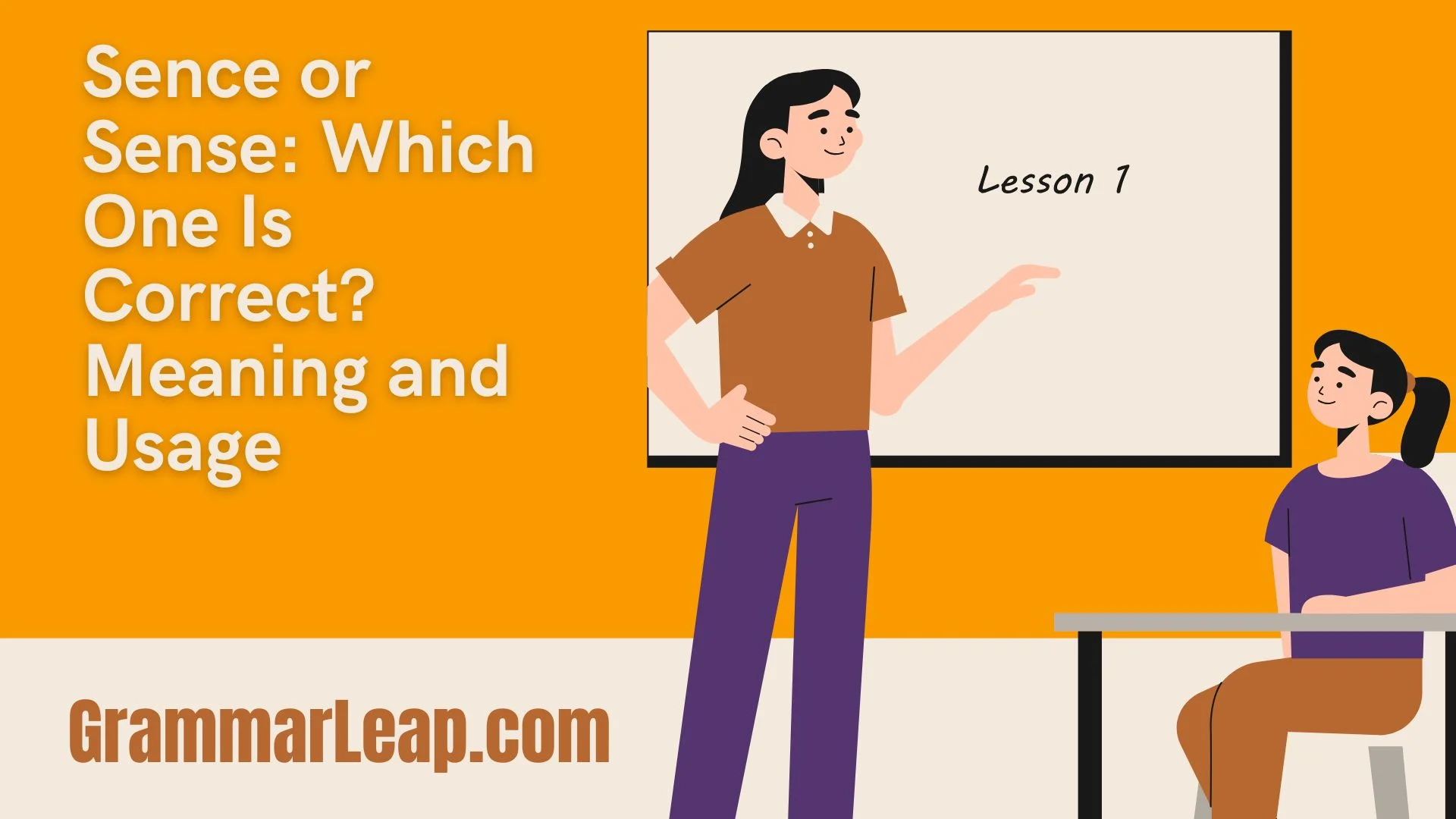 Sence or Sense: Which One Is Correct? Meaning and Usage