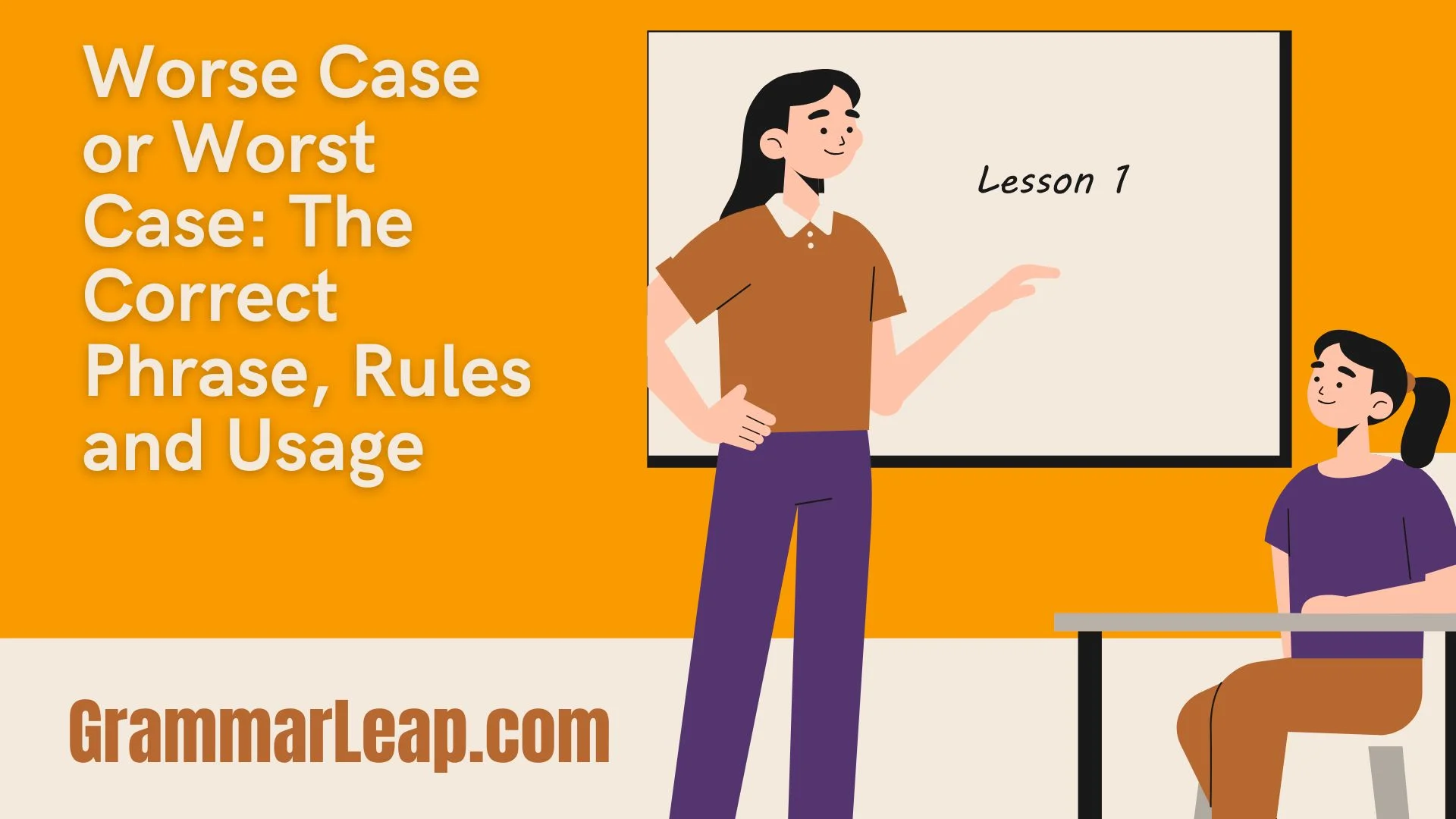 Worse Case or Worst Case: The Correct Phrase, Rules and Usage