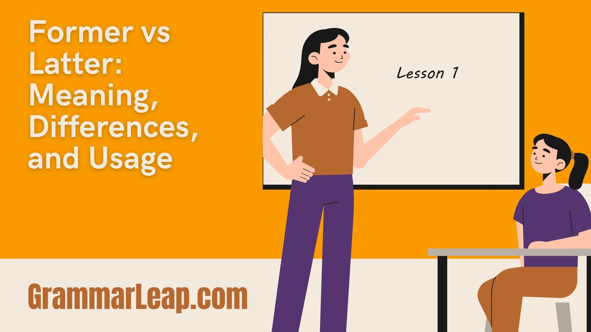 Former vs Latter: Meaning, Differences, and Usage