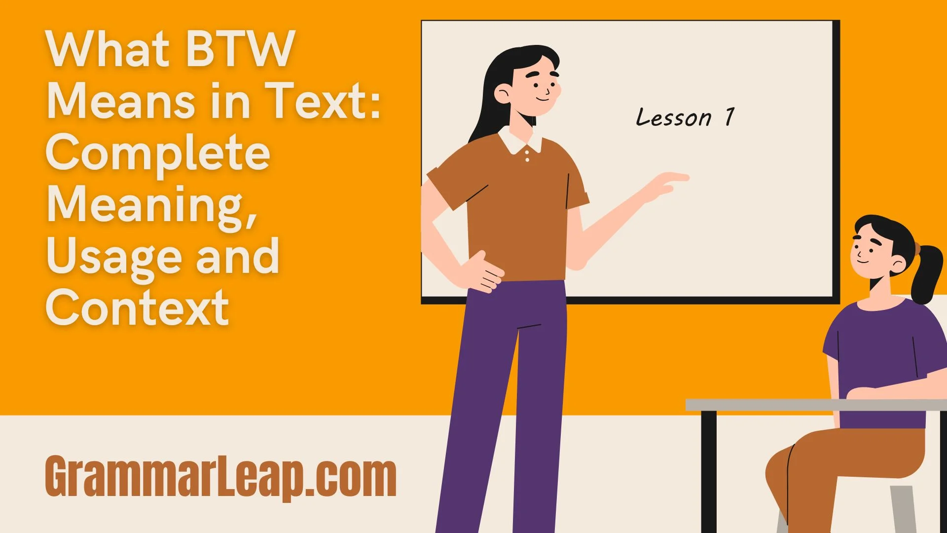 What BTW Means in Text: Complete Meaning, Usage and Context