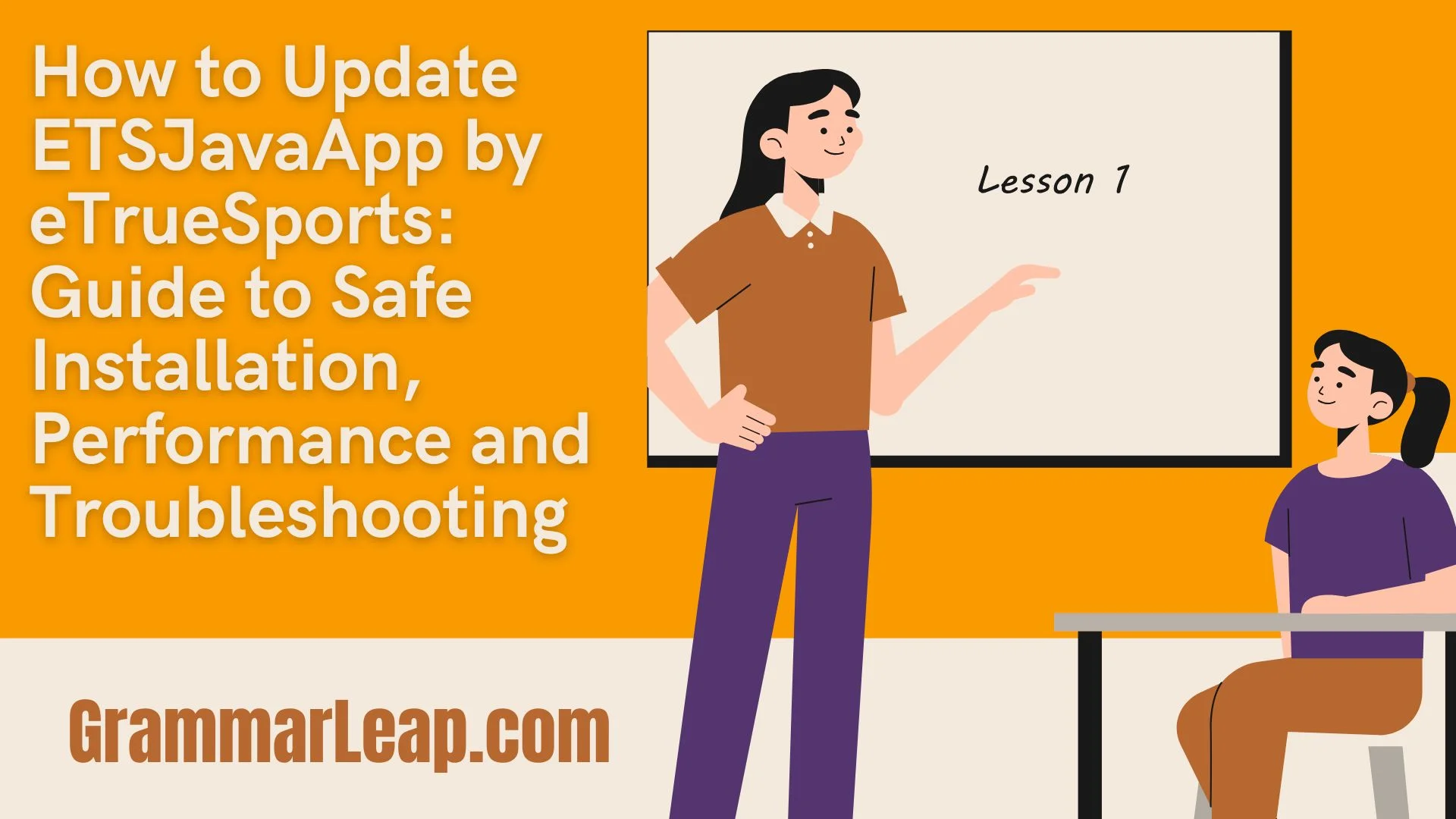 How to Update ETSJavaApp by eTrueSports: Guide to Safe Installation, Performance and Troubleshooting