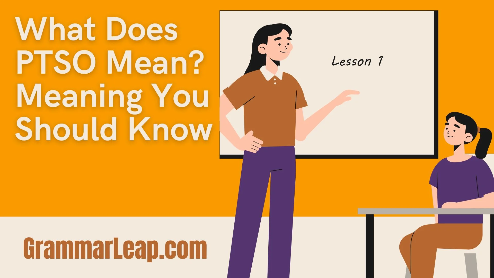 What Does PTSO Mean? Meaning You Should Know