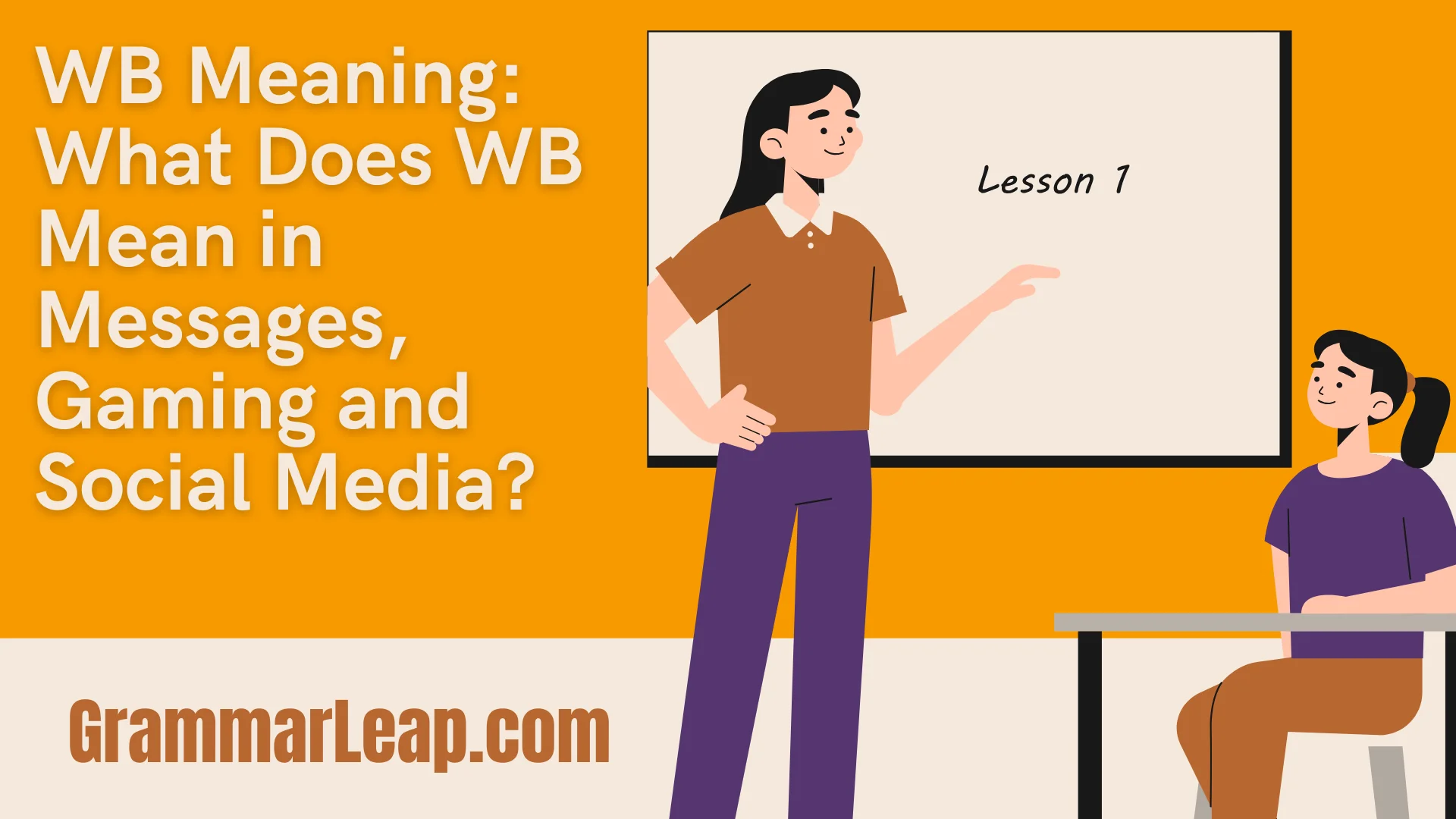 WB Meaning: What Does WB Mean in Messages, Gaming and Social Media?